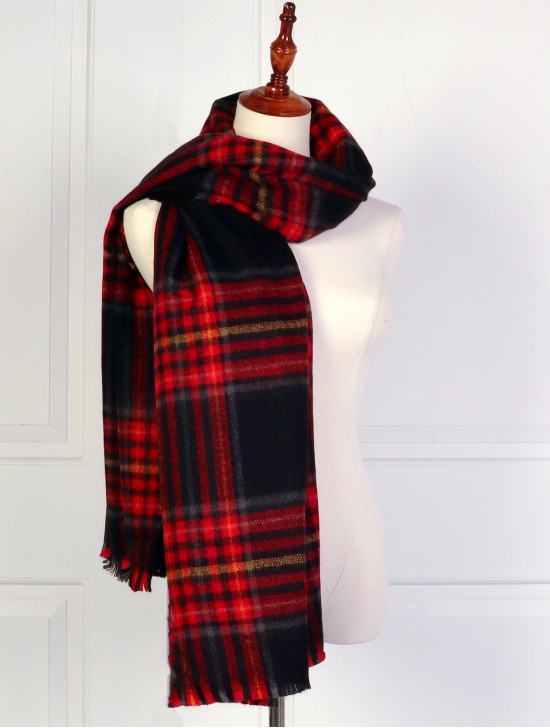 Plaid Fashion Blanket Scarf